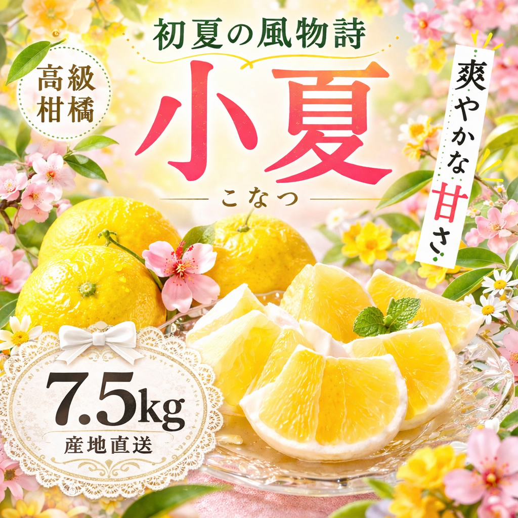 🌸シーズン真っ只中🌸【四国 九州 本州のお客様用】小夏／こなつ（えひめ県産）【訳あり】