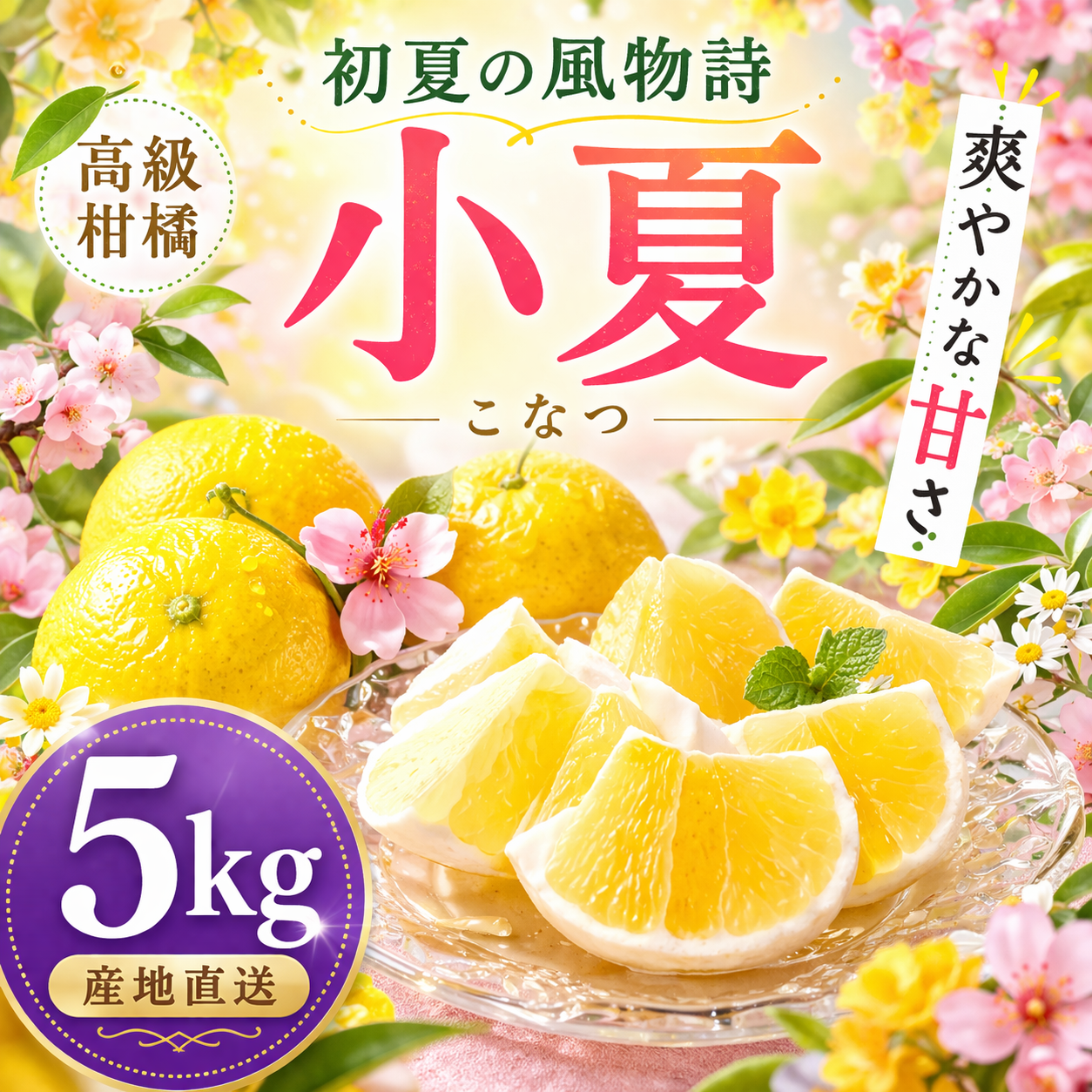 🌸シーズン真っ只中🌸【北海道 沖縄のお客様用】小夏／こなつ（えひめ県産）【訳あり】